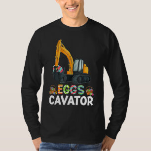 Ostereier Jagd Kleinkinder Bau von LKWs Boys T-Shirt