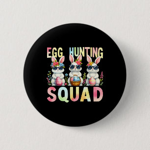 Ostereier-Jagd-Kommando Ostertag Hase Ostereier-Ja Button