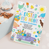 Ostereier-Jagd Ostereier Veranstaltung Frühjahr Pa Einladung