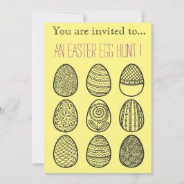 Ostereier Jagd Osterfeier Party Einladung