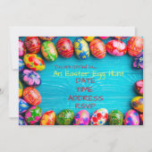 Ostereier-Jagd Ostern Party Einladung (Vorderseite)