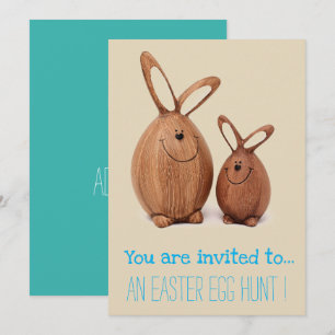 Ostereier Jagd Ostern Party niedliche Bräuche Einladung