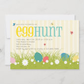 Ostereier-Jagd-Party Einladung (Vorderseite)