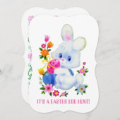 Ostereier-Jagd Party Einladung (Vorne/Hinten)