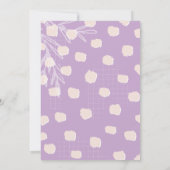 Ostereier-Jagd Party Einladung bearbeitbare Vorlag (Rückseite)