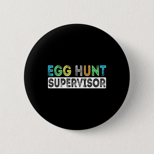 Ostereier-Jagd-Party für Eierjagd Button (Vorderseite)