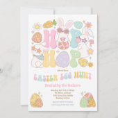 Ostereier Jagd Party Ostereier Nachbarschaftsjagd Einladung (Vorderseite)