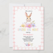 Ostereier Jagd Party Ostereier Nachbarschaftsjagd Einladung (Vorderseite)