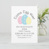 Ostereier Jagd Pastel Frühjahr Event Flyer Einladung (Stehend Vorderseite)