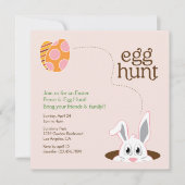 Ostereier Jagd Picnic Einladung (Vorderseite)