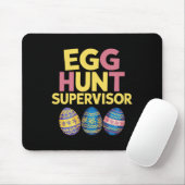 Ostereier Jagd Supervisor Funny Mama Vater Männer  Mousepad (Mit Mouse)