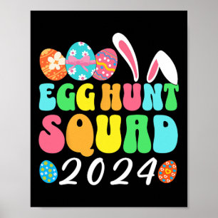 Ostereier-Jagd-Team 2024 Oster-Eier-Jagd-Crew Matc Poster