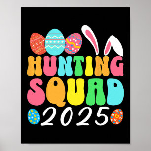 Ostereier-Jagd-Team 2025 Ostereierjagd Familien-Ma Poster