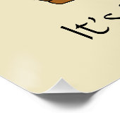 Ostereier Jagdkorb mit Pasteleiern Poster (Ecke)