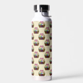 Ostereier Jagdkorb mit Pastelleier Muster Trinkflasche (Links)