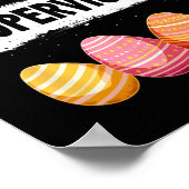 Ostereier-Jagdleiter 1 Poster (Ecke)