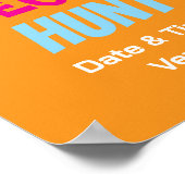 Ostereier-Jagdplakat, Geeignete Osterveranstaltung Poster (Ecke)