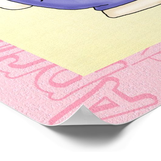 Ostereier-Jagdplakat Poster (Ecke)