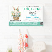 Ostereier-Jagdschule oder Kirchenfundraiser-Event Banner (Insitu)