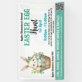 Ostereier-Jagdschule oder Kirchenfundraiser-Event Banner (Vertikal)