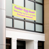 Ostereier jagen! Benutzerdefinierter Banner (Äußeres Gebäude)