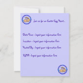 Ostereier jagen! einladung (Rückseite)