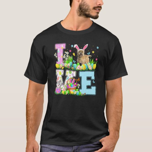 Ostereier Jagen Liebe Cairn Terrier Dog Oster S T-Shirt (Vorderseite)