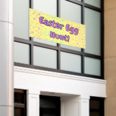 Ostereier jagen! Niedlicher Banner (Äußeres Gebäude)