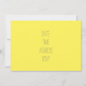 Ostereier Jagen Ostern Party niedlich Ostern Eier Einladung (Rückseite)