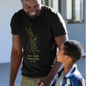 Ostereier jagen Personalisierte minimalistische Sc T-Shirt