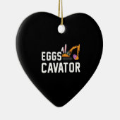 Ostereier Jagen Shirt für Kinder Funny Eggs Cavato Keramik Ornament (Rechts)