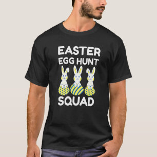 Ostereier jagen Squad Niedliche Kleinkinder Eier u T-Shirt