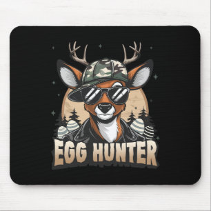 Ostereier-Jäger-Hirsch-Bock-Rückwärts-Cap-Hirschja Mousepad
