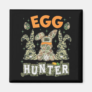 Ostereier-Jäger-Hirsch-Camo-Mütze Hirschjagd Oster Magnet