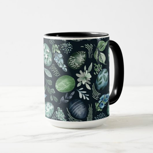 Ostereier Kaffeepause Tasse (VorderseiteRechts)