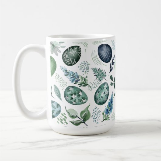 Ostereier Kaffeepause Tasse (Links)