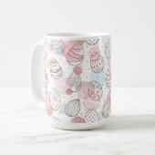 Ostereier Kaffeepause Tasse (Vorderseite Links)
