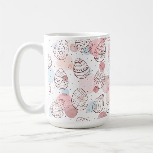 Ostereier Kaffeepause Tasse (Links)