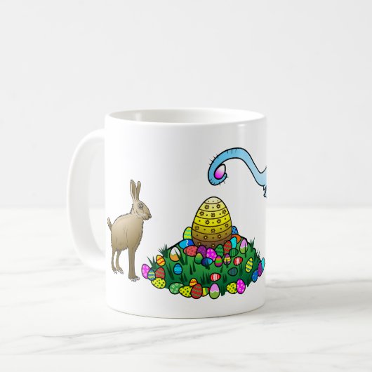 Ostereier Kaffeetasse (Vorderseite Links)