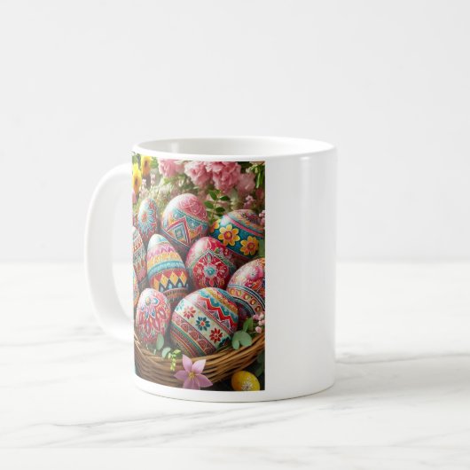 Ostereier Kaffeetasse (Vorderseite Links)