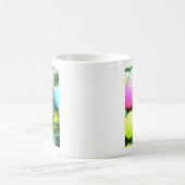 Ostereier, Kaninchen, Golfplätze Kaffeetasse (Mittel)