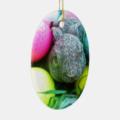 Ostereier, Kaninchen, Golfplätze Keramikornament (Rechts)
