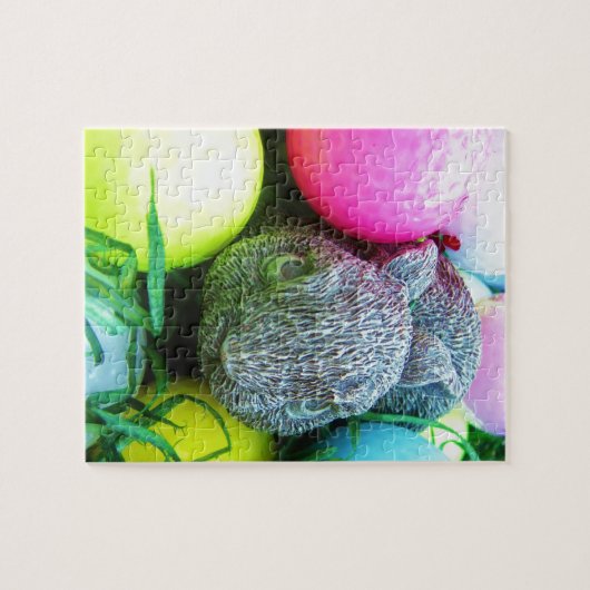 Ostereier, Kaninchen, Golfplätze Puzzle (Horizontal)