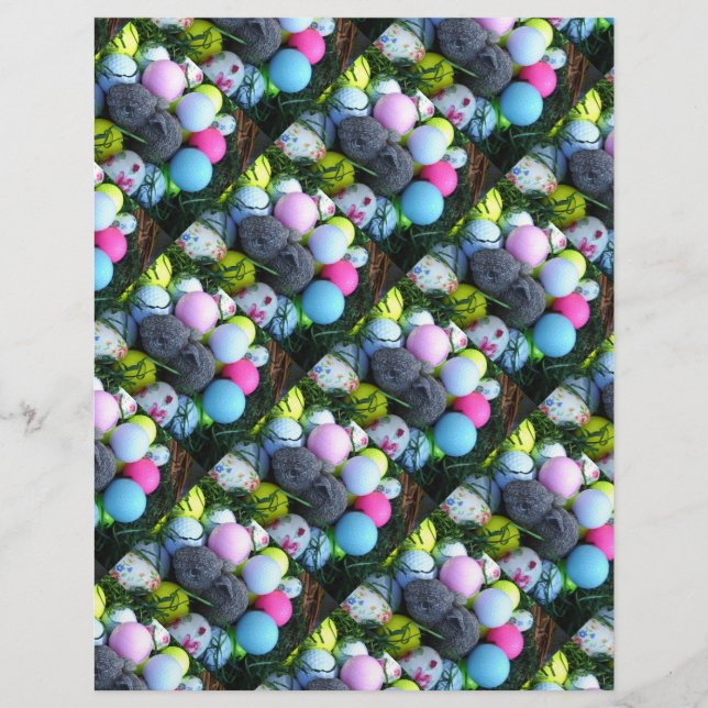 Ostereier, Kaninchengolfbälle (Vorderseite)