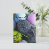 Ostereier, Kaninchengolfbälle Feiertagspostkarte (Stehend Vorderseite)