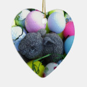 Ostereier, Kaninchengolfbälle Keramikornament (Rechts)