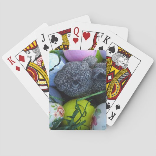 Ostereier, Kaninchengolfbälle Spielkarten (Rückseite)