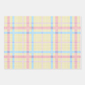 Ostereier Kariert Geschenkpapier Set (Vorderseite 3)