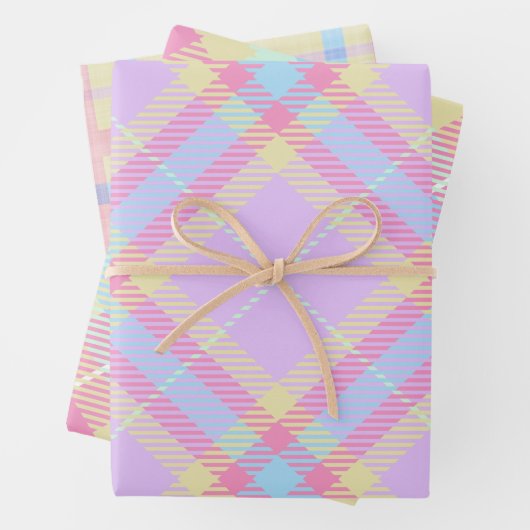 Ostereier Kariert Geschenkpapier Set (Beispiel)