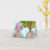 Ostereier Karte (Gelbe Blume)